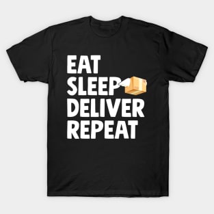 Eat sleep deliver repeat T-Shirt